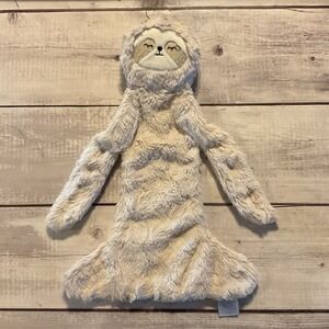 Slumberkins Slumber Sloth Lovey Cream Beige Snuggler Plush Baby Security Blanket